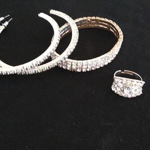 Earring bracelet ring